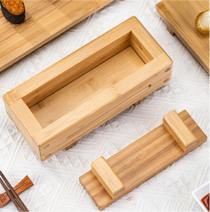 Molde para <span class=keywords><strong>Sushi</strong></span> de Bambú Sostenible, Molde para Hacer <span class=keywords><strong>Sushi</strong></span> Casero de Madera Natural, Herramienta de Cocina Ecológica - Product Image 3