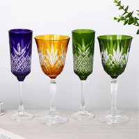 Verres à pied en verre personnalisables en gros pour la restauration et la décoration intérieure, avec impression de logo – Verres à vin rouge