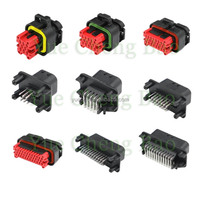Connecteur Électrique Étanche pour Voiture 1 2 3 4 6 8 10 12 16 Broches, Fiche Auto Scellée pour Harnais de Camion avec Borne