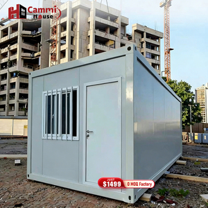 Cammi บ้านแบบพกพาสำหรับอาคารสำนักงานบ้านแบบโครงเหล็กสำเร็จรูปบ้านเล็กๆหลายโรงเรียนการประชุมเชิงปฏิบัติการโรงแรมคลังสินค้า - Product Image 1