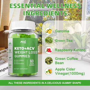 เยลลี่น้ำส้มสายชูหมักแอปเปิ้ลสำหรับผู้ใหญ่ ช่วยลดน้ำหนัก กระตุ้นการเผาผลาญ ควบคุมความอยากอาหาร ปราศจากกลูเตน บำรุงภูมิคุ้มกันตามธรรมชาติ - Product Image 2