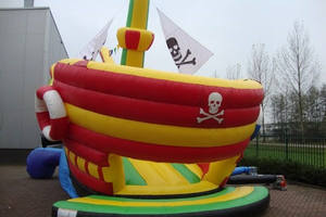 Glissière gonflable de <span class=keywords><strong>bateau</strong></span> de <span class=keywords><strong>pirate</strong></span> de nouveau jeu pour des adultes et des enfants avec la conception faite sur commande - Product Image 4