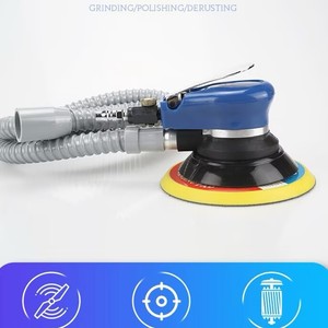 5 Inch Self-Generated Vacuum 5mm Pneumatic Random Orbital Palm 4CFM 12000 RPM for Automotive Metal Surface - Product Image 4