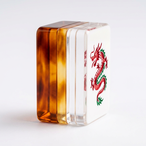 Juego de Fichas de Mahjong Americanas de Acrílico de 4 Capas, Diseño Carey, Logotipo Personalizado, Profesional, 166 Piezas, para Compra al por Mayor - Product Image 2