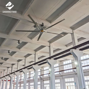 산업 천장 큰 나귀 팬 24ft 축 교류 팬 AC <span class=keywords><strong>DC</strong></span> 무브러시 모터 지붕에 의하여 거치되는 냉각기 2 년 50HZ/60HZ 저잡음 5 Pcs - Product Image 6