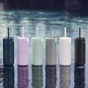 Vaso Térmico Carter de 20 oz, Acero Inoxidable, Doble Pared, Aislamiento al Vacío, Antiderrames, con Interior Cerámico - Product Image 1