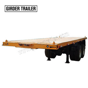 Baby stroller — double essieu pour camions, suspension pneumatique, petit conteneur plat, semi-plat, 20 pieds, remorque à suspension pneumatique - Product Image 3