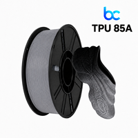 Filament d'imprimante 3D Becreative TPU 85A Ultra Souple 1,75 mm 1 kg – Qualité de lot cohérente pour impression en série, précision 0,02 mm, 50 bobines directes