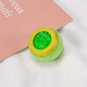 Vente en gros de produits de marque privée pour le bain en cristal scintillant doré au sel de mer Ingrédients biologiques de luxe pour le soulagement du stress Bain pour <span class=keywords><strong>bombe</strong></span> - Product Image 5