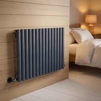 Radiateur ovale en acier de style design à économie d'énergie pour le chauffage central domestique