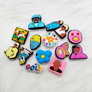 Dijes de PVC al por Mayor para Zapatos, Populares de Raperos como Igor, <span class=keywords><strong>Anuel</strong></span> AA, Tupac, Diseñadores y Artistas - Product Image 3