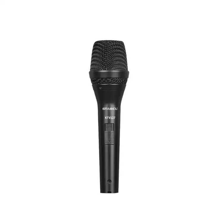 nouveau microphone karaoké pour le chant professionnel en métal de poche  micro filaire pour ktv discours de mariage activité de plein air