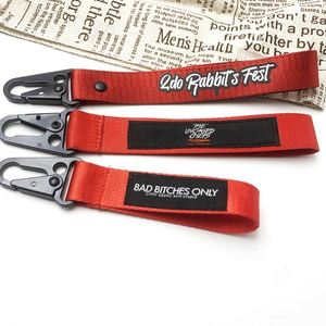 Llavero Táctico de Nylon con Mosquetón, Hebilla de Cintas, Gancho y Bucle, Soporte para Llaves, Regalos Promocionales, Cordón para Herramientas - Product Image 1