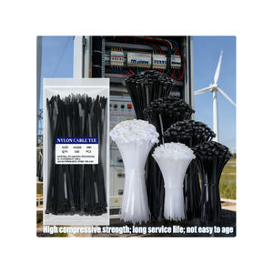 Confezione da 100 Pezzi di Fascette Autobloccanti in Nylon 66, Bianche e Nere, Ecologiche, Campione Gratuito - Product Image 5