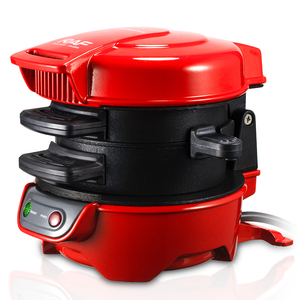Appareil à <span class=keywords><strong>hamburger</strong></span> électrique RAF 600w, grille-pain, barbecue rond, appareil à <span class=keywords><strong>hamburger</strong></span> avec anneau de cuisson <span class=keywords><strong>pour</strong></span> les œufs <span class=keywords><strong>pour</strong></span> le petit-déjeuner - Product Image 2