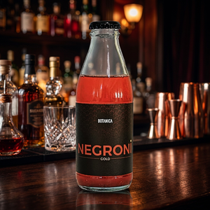 BOTANICA NEGRONI Prêt à boire, sans alcool, mélange équilibré, extraits de plantes, herbes amères filtrées, écorces d'agrumes, épices, 30 bouteilles - Product Image 2