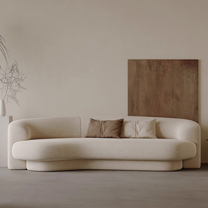 Divano in Tessuto Stile Minimalista per Soggiorno, Divano Moderno a Forma di Arco per Case di Piccole Dimensioni, <span class=keywords><strong>Essenziale</strong></span> per il Soggiorno - Product Image 3