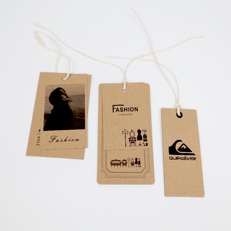 Hang Tags Price Paper Tag Brand Name Tags Custom Garment Hangtag Labels