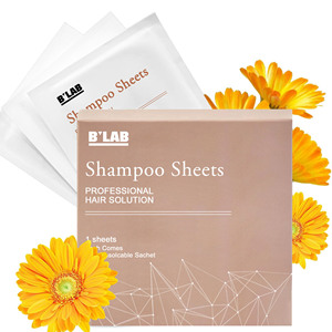 Nouveautés Soins capillaires Shampoing en feuille écologique portable pour voyage, lissant, antipelliculaire, soulageant les démangeaisons, dissolvant les résidus, pour cuir chevelu sensible - Product Image 2