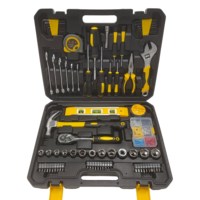 Juego de Herramientas Manuales para el Hogar, Multifunción, para Reparación de Automóviles, Estuche Rígido, Acero al Carbono, Pala OEM, Destornillador, 1 Año de Garantía y Mantenimiento