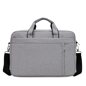 Sac pour ordinateur portable unisexe multi-poches en nylon imperméable avec fermeture éclair, étui de protection portable en tissu Oxford pour voyage et école, vente en gros - Product Image 4