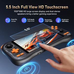 Consola de Juegos Portátil K59 Favorita de YouTube, Pantalla Táctil IPS de <span class=keywords><strong>5</strong></span>.<span class=keywords><strong>5</strong></span> Pulgadas, 1080p, Android 14, Batería de 5000 mAh, <span class=keywords><strong>5</strong></span> Horas de Juego, Más de 50 Juegos - Product Image 2