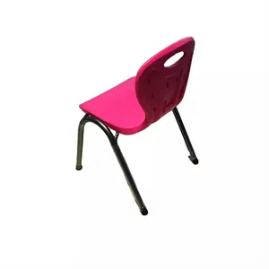 Коммерческая мебель роскошный пластиковый стул с двойной спинкой Детский стол стул