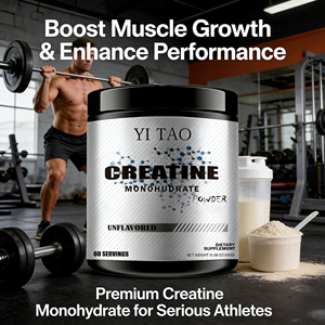 Bulk <b>Creatine</b> Monohydrate Powder - Unflavored, Gluten-Free, Suitable for Pre-Workout Formulas to Provide Energy OEM - Product Image 3