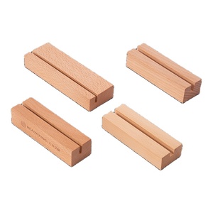Di <span class=keywords><strong>legno</strong></span> Foto Holder Memo Clip Desktop Calendar Messaggio Morsetti Del Basamento Del Supporto di Carta Scuola A Casa Scrivania - Product Image 1