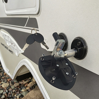 Loquet de compression à poignée en T pour RV robuste Verrouillage à point unique pour conception pliante avec 2 clés