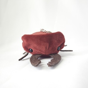 All'ingrosso 10cm Kawaii peluche coleotteri peluche peluche di piccole dimensioni farciti scarabeo giocattolo con portachiavi accessori portachiavi - Product Image 4