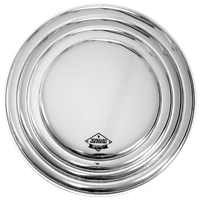 Beattello Mirror Finish Drum Head Skin Pack 10/12/14/16-Inch Snare Tom Bass Kick White Drumhead Accessories