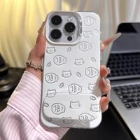 Coque de téléphone antichoc en TPU à écran intégral motif poisson pour 17 Pro Max, compatible avec 16, 14, 13, 12