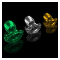 Dilatateur anal creux lumineux - Plug anal tunnel lumineux - Spéculum anal géant - Dilatateur d'anus étanche et écologique - Jouet SM pour lavement