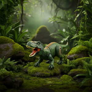 Jouet dinosaure en plastique Tyrannosaurus Rex pour enfants de 5 à 7 ans, modèle d'animal télécommandé Tk Wj03 - Product Image 2