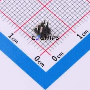 ZX-PZ1.27-2-3PWZ Pin Header SMD,P=1.27mm Connector ( Pin Structure: 2x3P )( Pitch: 1.27mm )( Row Spacing: 1.27mm ) - Product Image 1