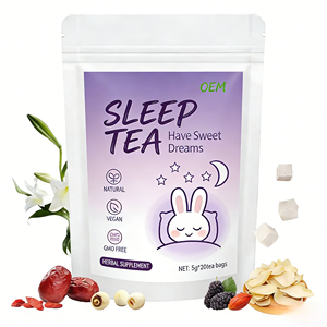 OEM Sleep <b>Tea</b> Herbal Blend for Relaxation Jujube Lily Mulberry Wolfberry Natural Vegan GMO Free 20 <b>Tea</b> Bags 5g Each <b>Box</b> - Product Image 4
