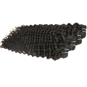 Remy brasileño de la onda profunda del pelo humano textura y extensión del pelo querido/onda profunda Remy teje - Product Image 6