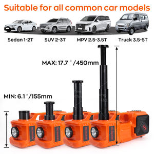 رافعة سيارات كهربائية هيدروليكية جوهونغ 5 طن <span class=keywords><strong>12</strong></span> فولت مع مفتاح ربط ومضخة هواء مصنوعة من الفولاذ - Product Image 5