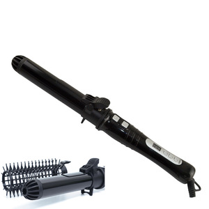 Electric Rotary Curling Iron 32mm Adjustable Heat LED Display Semi Automatic Hair Styler - Product Image 1