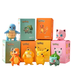 Figurines d'<span class=keywords><strong>action</strong></span> <span class=keywords><strong>Pikachu</strong></span> Love Garland Pocket Monster en PVC, boîte mystère <span class=keywords><strong>Pikachu</strong></span> pour enfants, jouet modèle cadeau - Product Image 1