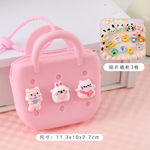 <span class=keywords><strong>Portamonete</strong></span> Creativo in Silicone Impermeabile Leggero Stile Cartone Animato Colore Personalizzato Chiusura con Cerniera - Product Image 6