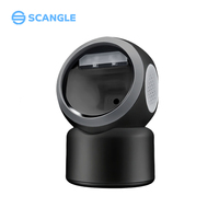 Escáner de Código de Barras Portátil Scangle SGT3300 Negro, Compatible con USB, Lector de Escritorio 2D QR para Comercio Minorista, en Existencia