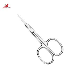 Tijeras de Belleza de Acero Inoxidable de Alta Calidad, Descuento Mixto, Venta Caliente, para Cejas y Maquillaje, al por Mayor, con Hoja Recta Afilada - Product Image 2