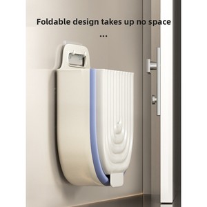 Wholesale <b>Wall</b>-Mounted Gap Plastic Dirty Clothes <b>Basket</b> Household <b>Storage</b> for Bathroom and Laundry for Bath Supplies - Product Image 2