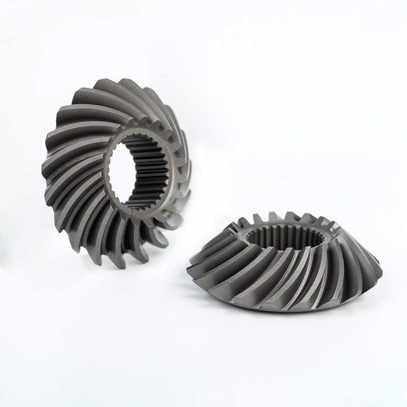 High Precision Custom Machining Conical Arc-shaped Small Helical Gears Transmission Worm Gear Pinions