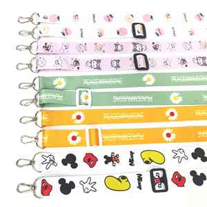 Wholesale Custom Logo Free Sample Customized logo Factory Cheap Price OEM Mini MOQ Free Sample Silk Screen <b>Polyester</b> <b>Lanyard</b> - Product Image 2