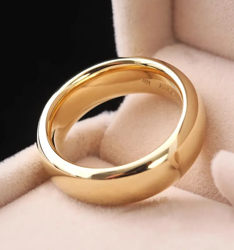 Fashion S925 Wedding And Engagement Minimalist Jewelry 18k Gold Plated Rings For Women S925 Silver Ring