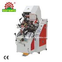 Machine à monter les embouts de chaussures hydraulique à neuf pinces QIFENG QF-K737A, machine automatique pour la pose des embouts de baskets et de chaussures en cuir