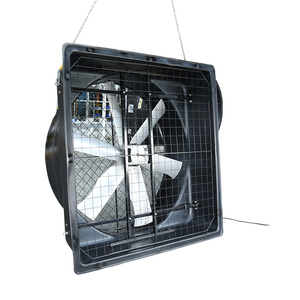 Ventilador de Extracción para Granjas Avícolas Resistente a la Corrosión, Aspas de Aleación de Aluminio, Obturadores Automáticos, Protección IP55, 70dB de Ruido, para Pollos - Product Image 6